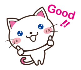 Neneko of the cat (English Ver.) sticker #4323957