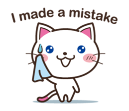 Neneko of the cat (English Ver.) sticker #4323960