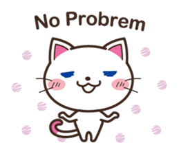 Neneko of the cat (English Ver.) sticker #4323963