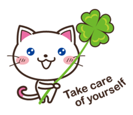 Neneko of the cat (English Ver.) sticker #4323967