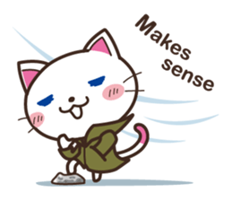 Neneko of the cat (English Ver.) sticker #4323974