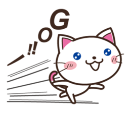 Neneko of the cat (English Ver.) sticker #4323977