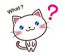 Neneko of the cat (English Ver.) sticker #4323980