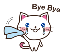 Neneko of the cat (English Ver.) sticker #4323983