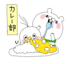 A bear and a parakeet and good friends, sticker #4324323