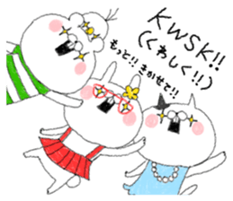 A bear and a parakeet and good friends, sticker #4324340