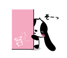 Panda Rabbit Sticker Cookie-chan sticker #4324425
