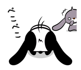 Panda Rabbit Sticker Cookie-chan sticker #4324433