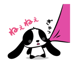 Panda Rabbit Sticker Cookie-chan sticker #4324434