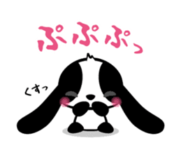 Panda Rabbit Sticker Cookie-chan sticker #4324449