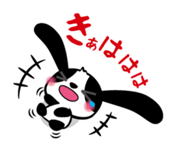 Panda Rabbit Sticker Cookie-chan sticker #4324450
