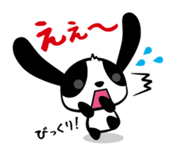 Panda Rabbit Sticker Cookie-chan sticker #4324460