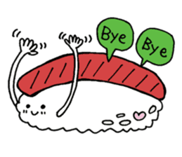 Sushi and Wasabi sticker #4325611