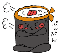 Sushi and Wasabi sticker #4325637