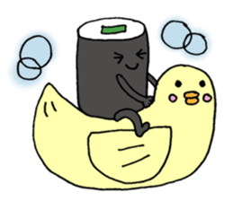 Sushi and Wasabi sticker #4325642