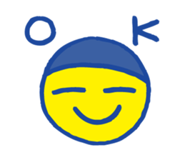 Yellow circle sticker #4325996