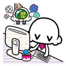 ICE CREAM ALIENS 2 sticker #4326065