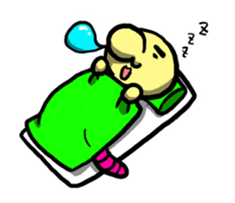 my name is Imomushi bai sticker #4326174