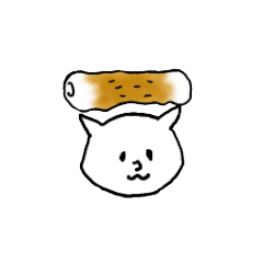 Cat and fish sausage 2