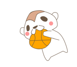 sports dzukushi life of monkey sticker #4327000