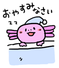 Of honorific axolotl. sticker #4327111