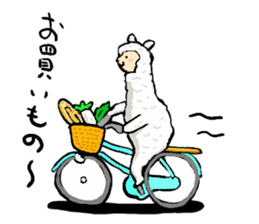 alpaca-biyori sticker #4327392