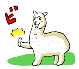 alpaca-biyori sticker #4327419