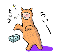 alpaca-biyori sticker #4327422