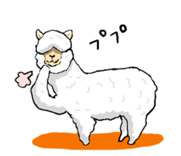 alpaca-biyori sticker #4327428