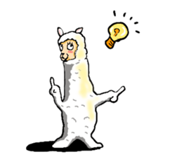 alpaca-biyori sticker #4327429