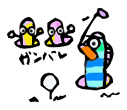 Golf lessons of Chinanago sticker #4327489