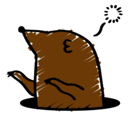 something i is mole sticker #4327893