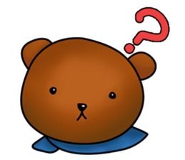 Daily life of KUMAMARU sticker #4327963