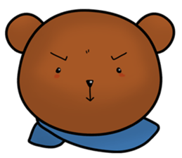 Daily life of KUMAMARU sticker #4327984