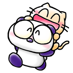 Onayami Panda & Necoco Cat Part2