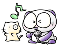 Onayami Panda & Necoco Cat Part2 sticker #4328010
