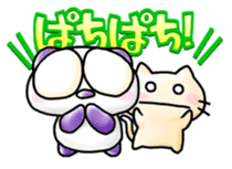 Onayami Panda & Necoco Cat Part2 sticker #4328012