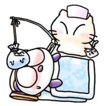 Onayami Panda & Necoco Cat Part2 sticker #4328014