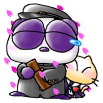 Onayami Panda & Necoco Cat Part2 sticker #4328020