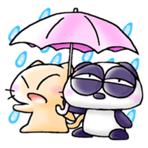Onayami Panda & Necoco Cat Part2 sticker #4328022