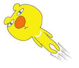 Sticker of black bear sticker #4328281