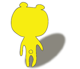 Sticker of black bear sticker #4328287