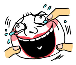 Annoying rice balls sticker #4329021