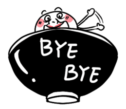 Annoying rice balls sticker #4329025