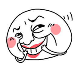 Annoying rice balls sticker #4329026