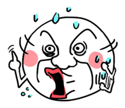 Annoying rice balls sticker #4329039