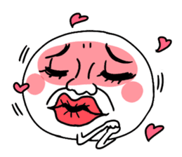 Annoying rice balls sticker #4329051