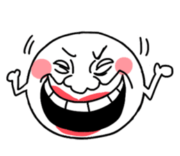 Annoying rice balls sticker #4329052