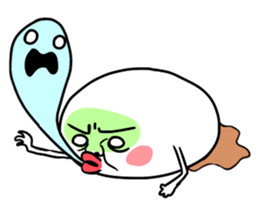 Annoying rice balls sticker #4329055