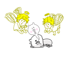 He is like an office worker. sticker #4329259